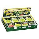 Green Tea Assortment, Individually Wrapped, Eight Flavors, 64 Tea Bags/Box, Sold as 64 Each