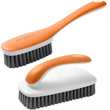 Scrub Brush for Stains-2 Pack Fabric Cleaning Brush,Laundry Stain Remover Brush,Clothes Scrub Brushes Cleaner Soft Bristle Scrubbing Brushes Household