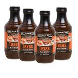 Dillman Farm Texas All Natural Barbecue Sauce, Bold & Spicy Gluten-Free, Non-GMO, Eco-Friendly Vegan, Kosher, Preservative Free, Corn Syrup Free