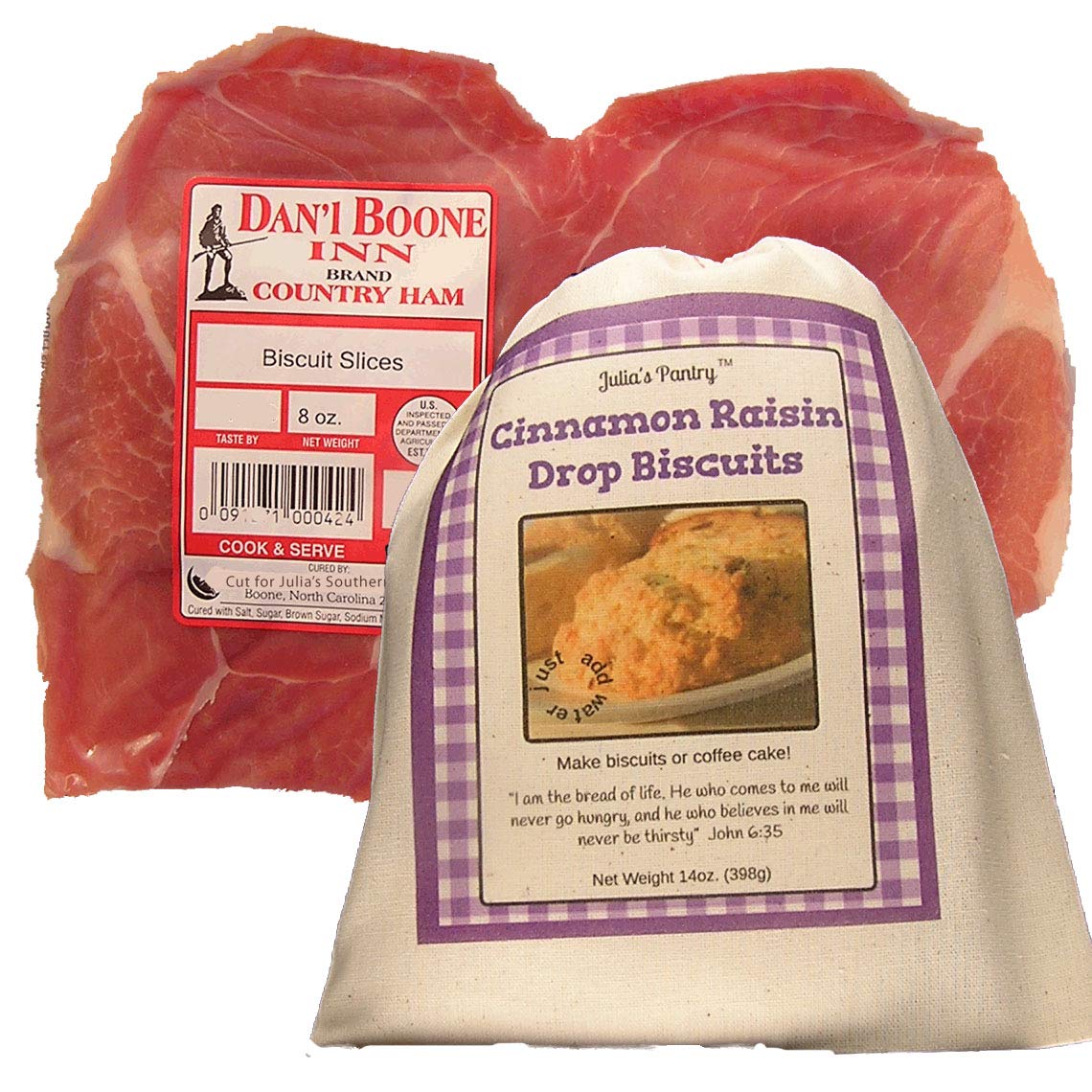 NC Country Ham and Biscuit Mix (Cinnamon Raisin Biscuit Mix)