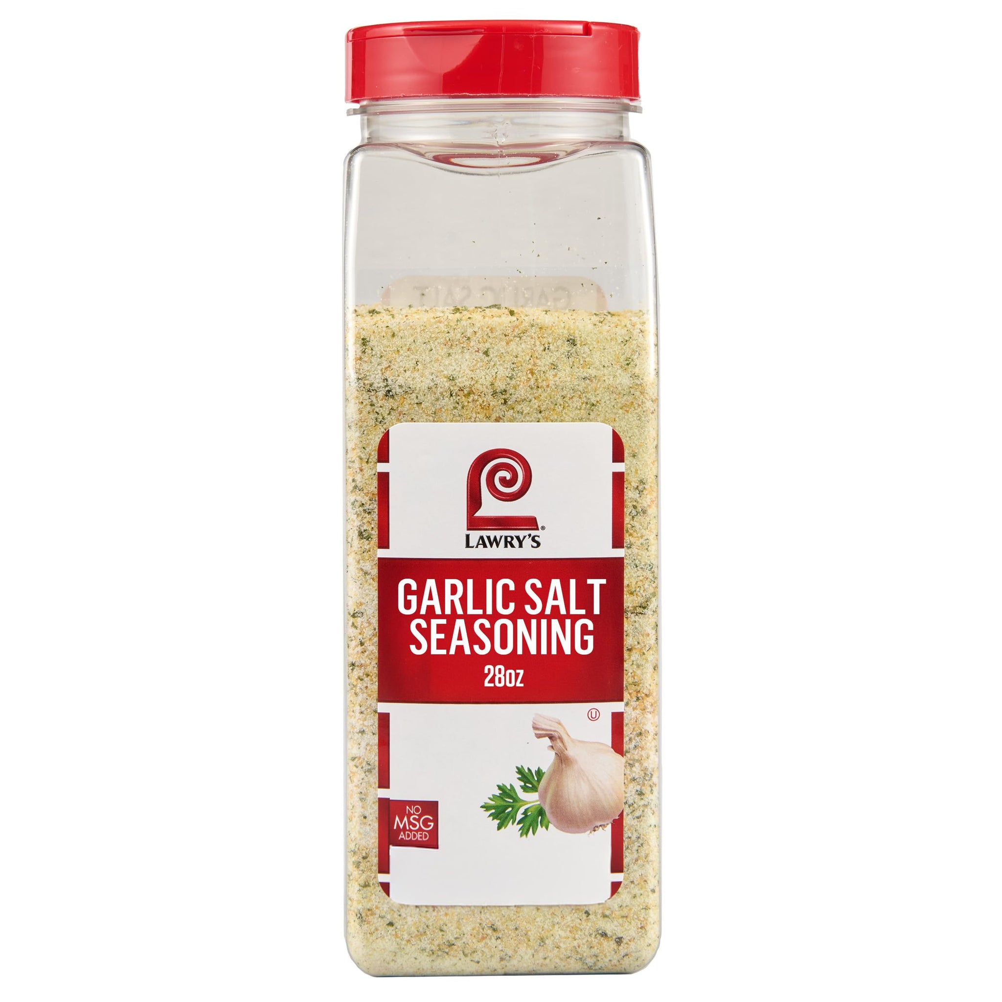 Lawry's Coarse Grind Garlic Salt with Parsley, 28 oz - One 28 Ounce Container of Garlic Salt and Parsley Seasoning for Beef, Poultry, Stir-Fry