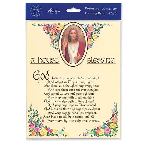 A House Blessing 8"x10" Italian Prints, 3-Count Value Pack