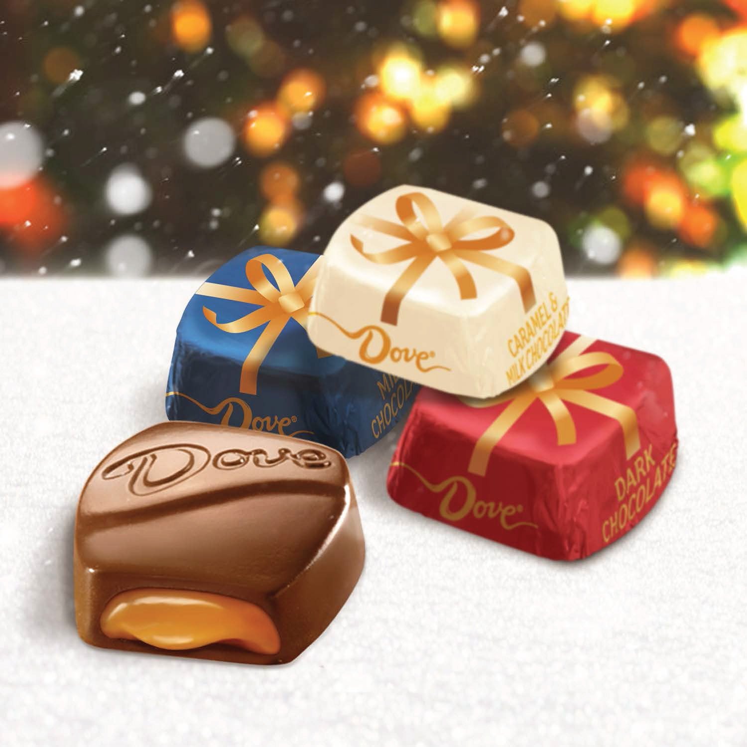 Dove Candy Gifts Silky Smooth Chocolate Promises Variety Mix Valentine's Day Candy, 24 Oz