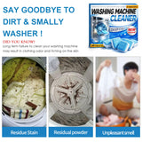 Enzyme Washing Machine Cleaner Tablets (24 Pack) - 2X Power Deep Clean Laundry Machine Cleaner Descaler for HE, Front Load & Top Load Washer, Removes