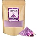 Soeos Purple Sweet Potato Powder, 8oz (227g) - 100% Natural, Vibrant for Smoothies, Baking & Cooking, Resealable Bag for Freshness