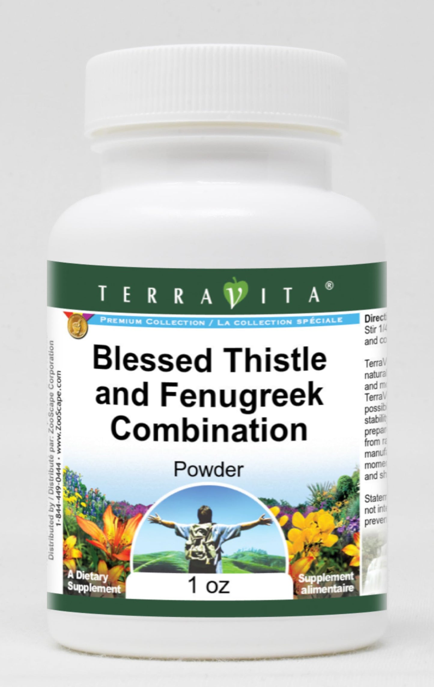 Blessed Thistle and Fenugreek Combination Powder (1 oz, ZIN: 513812) - 3 Pack