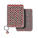 Knapp Made Combo Chainmail Cast Iron Scrubber with Silicone Core - Heavy Duty Rings and Fine Chainmail Rings -Premium Cast Iron Cleaner Chainmail