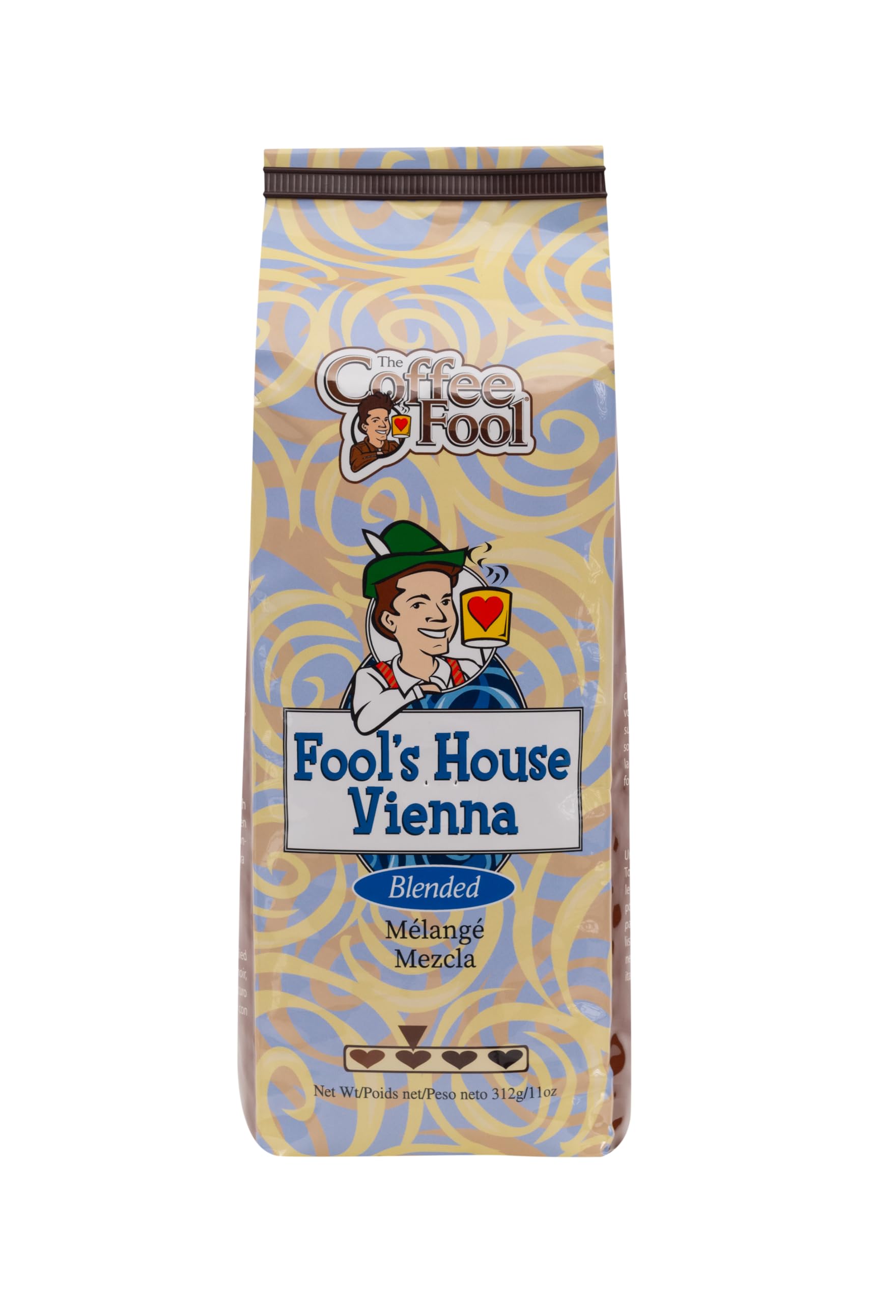 Coffee Fool's House Vienna 11oz - Drip Grind