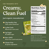 GoodSAM Small Farms Organic Raw Macadamia Nuts 1.5lb | Creamy & Buttery | One Ingredient, Zero Additives | 23g Healthy Fats, 1g Net Carb |