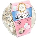 Krunchy Melts Original Meringue Cookies | Cotton Candy Flavor | Only 90 Calories Per Serving | Fat Free, Gluten Free, Dairy Free (4 Oz)