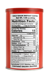 Inka 2 Cans of Instant Grain Coffee Drink 7oz Each - 2 PACK