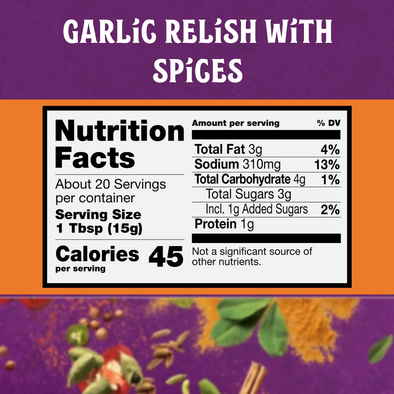 Patak’s Garlic Pickle - Authentic Indian Relish w/Garlic Cloves, Raisins & Aromatic Spices - Perfect for Sandwiches, Curries & Cold Meats - Vegan