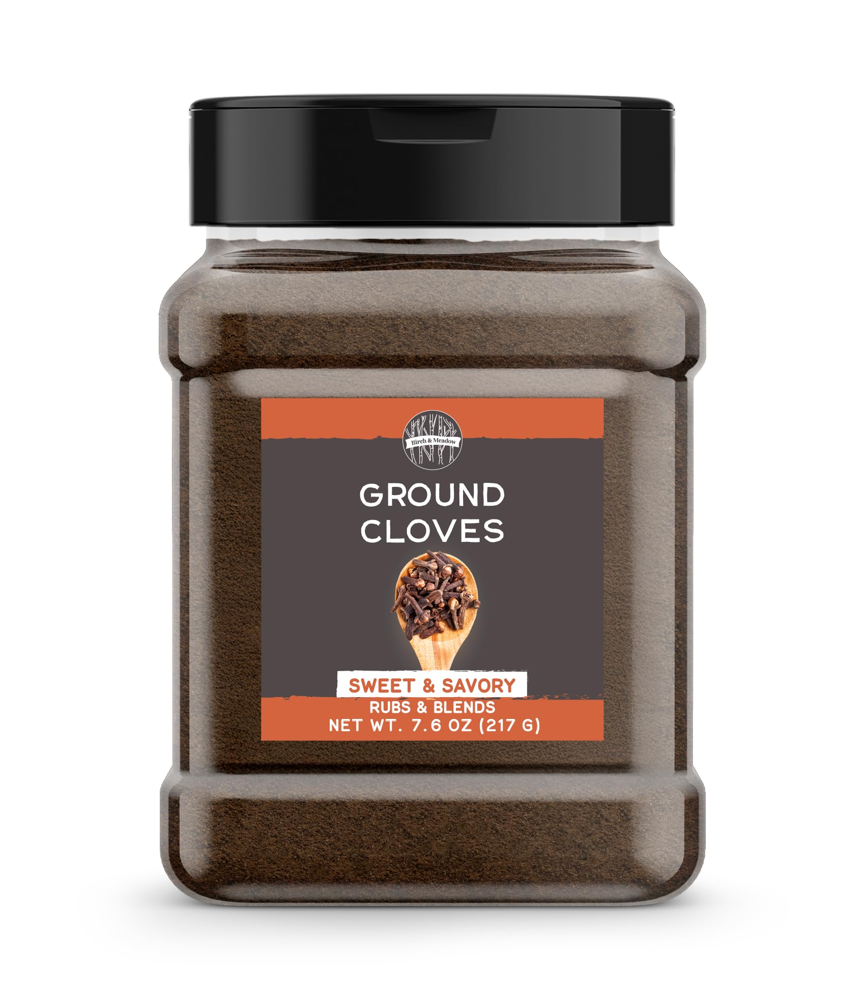 Birch & Meadow Ground Cloves, 7.6 oz, Rubs & Blends, Sweet & Savory