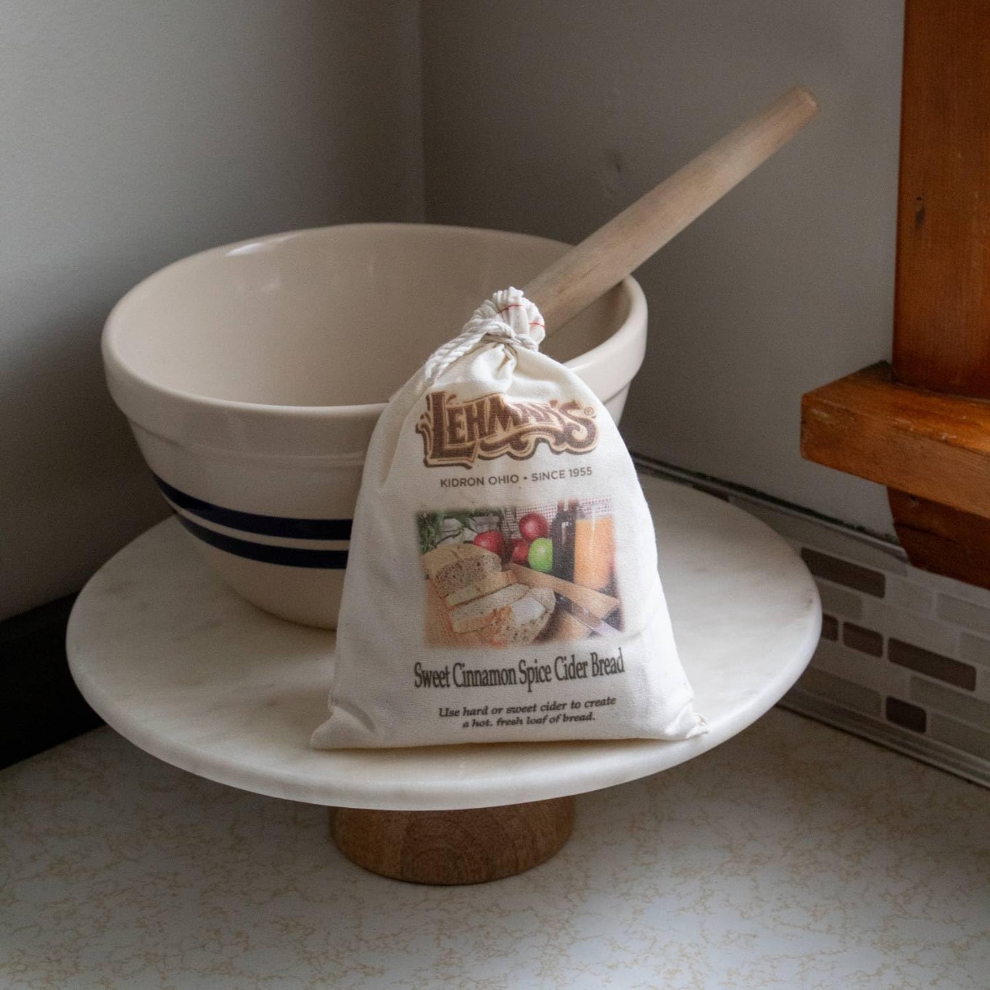 Lehman's Homemade Bread Mix, Quick and Easy to Prepare and Bake, 9.25 oz Gift Bag, Sweet Cinnamon Spice Cider Bread