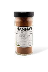 Hanna's Apple Pie Spice, Premium Quality, 4 fl oz Glass Jar