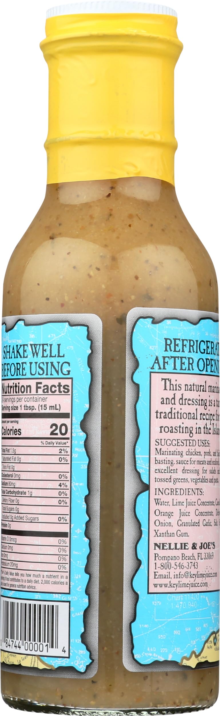 Nellie & Joe, Dressing Mojo Criollo, 12 Fl Oz