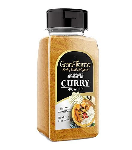 GranAroma Curry Seasoning, 7.2 oz, Authentic Spice Mix, Delicious Taste