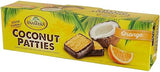 Orange Flavored Coconut Patties Dipped in Chocolate