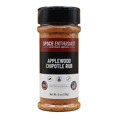 Spice Enthusiast Applewood Chipotle Rub - 6 oz
