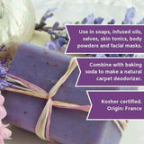 Lavender Flower Powder, by Herb Co, Lavandula x Intermedia, from USA, Kosher, for Baking, Tea, Soaps, Salves, Body Powders & Facial Masks, 1/4 lb