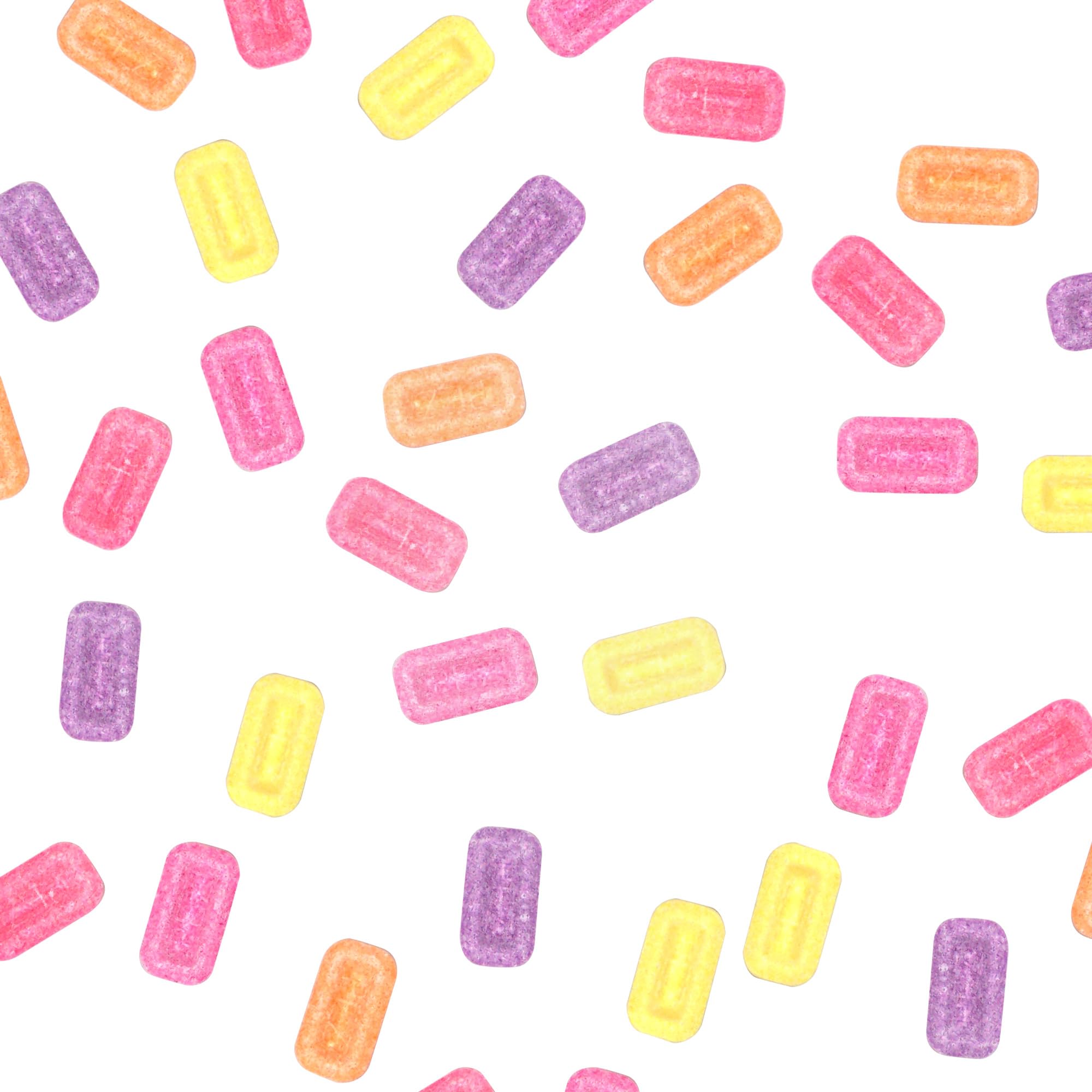 Assorted Candy Refill Variety Pack Unwrapped Bulk Bag, 3 Pound Bulk Bag, Fruit Flavor Mix