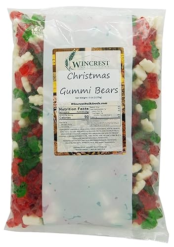 Christmas Gummi Bears - 5 Lbs