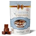 Southern Caramel Bourbon Caramels, Soft Buttery Gourmet Caramel Candy Infused with Smooth, Top-Shelf Bourbon, Handcrafted, Small Batch, Gluten Free