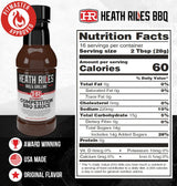 Heath Riles BBQ Competition Barbecue Sauce, Champion Pitmaster Recipe, Bottle 16 oz.