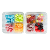 deReuze European Candy Dutch Sour Gummies Mix -2 LB Bulk Candy Sampler -Imported Treats Including Sour Blue Raspberry Cherry Sours Buttons Winegum