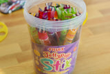 Fruix Jellypop Stix - 2ct (13oz) - Tik Tok Trending Fruit Jellies - Assorted Flavors - Squeeze Jelly Sticks - Jelly Stixs - Gender Neutral Toy