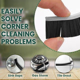 Crevice Cleaning Brush Set - 6Pcs Hard Bristle Cleaning Tools for Grout, Tile Floors, Gaps & Narrow Spaces - Small Grout Scrub Brush for Cleaning