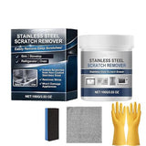 EASLIF Stainless Steel Scratch Remover Kit, 2026 New Multi-purpose Stainless Steel Restorer Rust Remover Paste for Appliances, Kitchen, Oven, Sink (1)