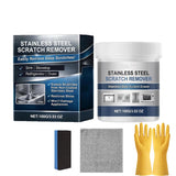 EASLIF Stainless Steel Scratch Remover Kit, 2026 New Multi-purpose Stainless Steel Restorer Rust Remover Paste for Appliances, Kitchen, Oven, Sink (1)