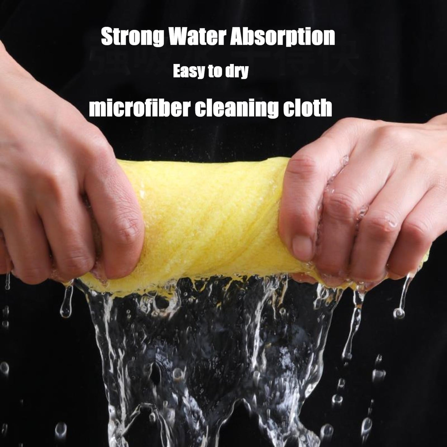 Bamboo Microfiber Cleaning Cloth-8Pcs Kitchen Wash Cloths,Wood Fiber Window Glass Rags,Micro Fiber Cloth for Cleaning Suitable for Dishes,Car Towel