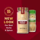 McCormick Gourmet Organic Garlic Powder, 2.25 Oz