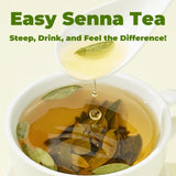 5.29oz Premium Senna Leaf, Cut & Sifted Plant-Based Tea, Bottle Packing, No Additives Pure Senna Leaves for Steeping Hot or Iced Tea?3-5 mins Steeping