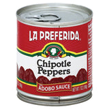 La Preferida Whole Chipotle Peppers, Hot, 7 OZ (Pack of 6)