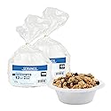 2 Pack of 100 Count - White 12 oz. Plastic Bowls - (styles may vary)
