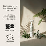 Grow Fragrance Certified Non Toxic, 100% Plant Based Fabric and Room Air Freshener Spray. Made with All Natural Essential Oils (Woodland Sage