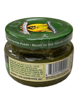 Louisiana Pepper Exchange Green Jalapeno Pepper Puree Sauce Salsa, Hot Spicy Flavor Seasoning, Plant-Based, Gluten-Free, Replaces Diced Jalapenos, 4