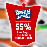 Kool-Aid Jammers Drink, 30 Pouches, for School Lunches and On-the-Go Hydration, Artificially Flavored Tropical Punch, Grape and Cherry Flavors, 6 fl