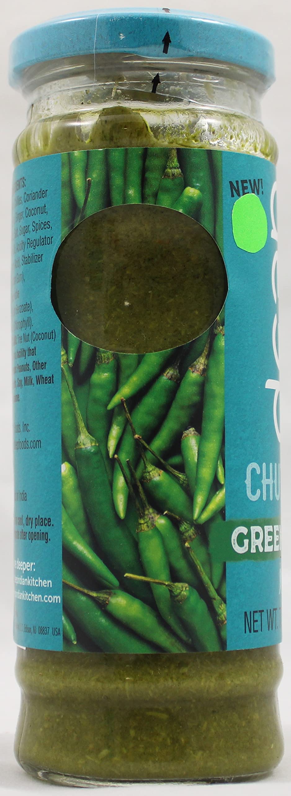 Green Chili Chutney 7.7 Oz