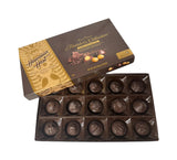 Hawaiian Host - Premium DARK CHOCOLATE Covered Whole Macadamia Nuts 7 oz Box