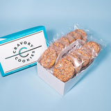 The Cravory: Birthday Cake Cookies - 24 cookies, 2.0 oz. each - Individually Wrapped - Gourmet - Baked Fresh - Dessert, Snack or Baked Goods