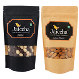 Jaiccha Ghasitaram Pack of 2 Nutties and Almond Pouches 200 GMS