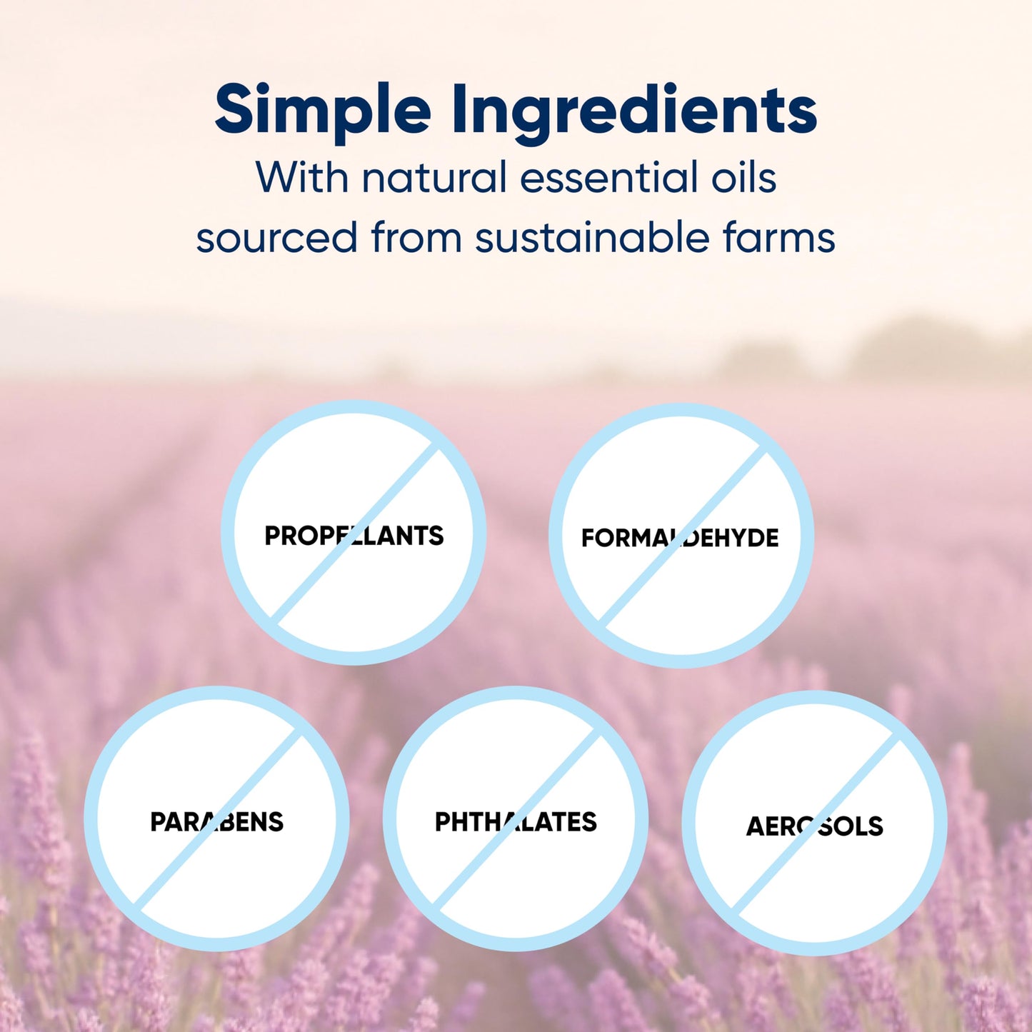 Loo Loo Touch Free Toilet Freshener Refills, Natural Essential Oils - Toilet Smell Eliminator, Bathroom Deodorizer, Air Freshener Spray for Bathroom