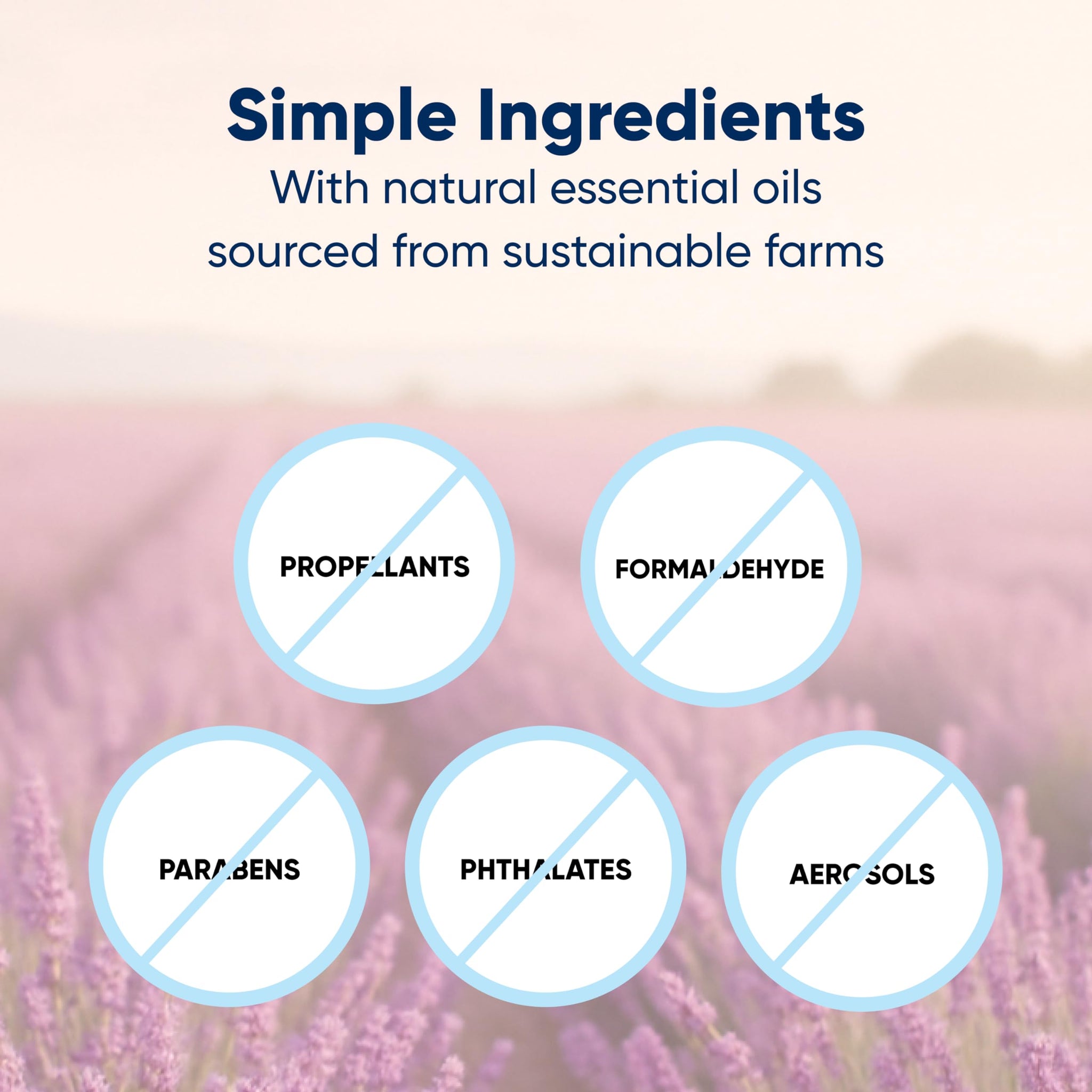 Loo Loo Touch Free Toilet Freshener Refills, Natural Essential Oils - Toilet Smell Eliminator, Bathroom Deodorizer, Air Freshener Spray for Bathroom