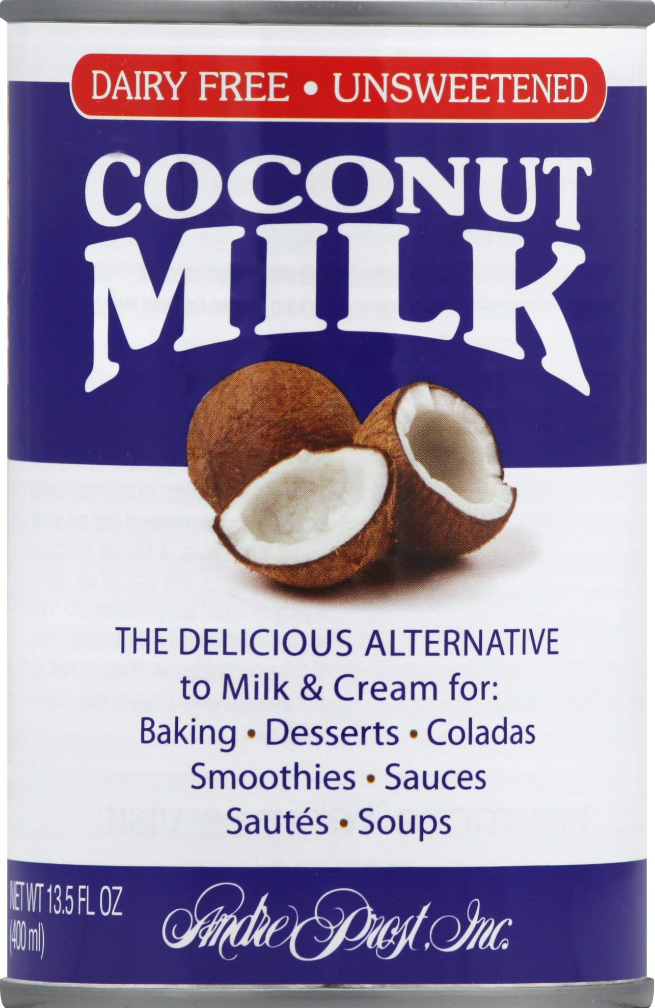 Andre Prost Coconut Milk, 13.5 oz