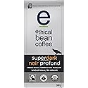 ETHICAL BEAN COFFEE Organic Whole Bean Super Dark Coffee, 340 GR