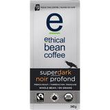 ETHICAL BEAN COFFEE Organic Whole Bean Super Dark Coffee, 340 GR